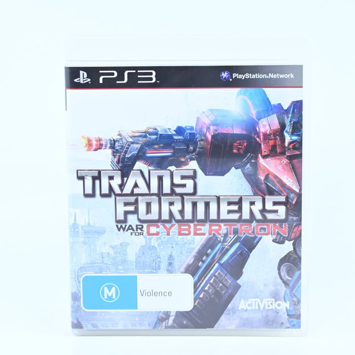 Transformers: War for Cybertron - Sony Playstation 3 / PS3 Game + Manual