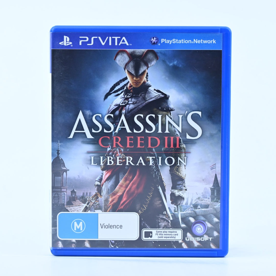 Assassin's Creed III Liberation - Sony PS Vita Game - FREE POST!