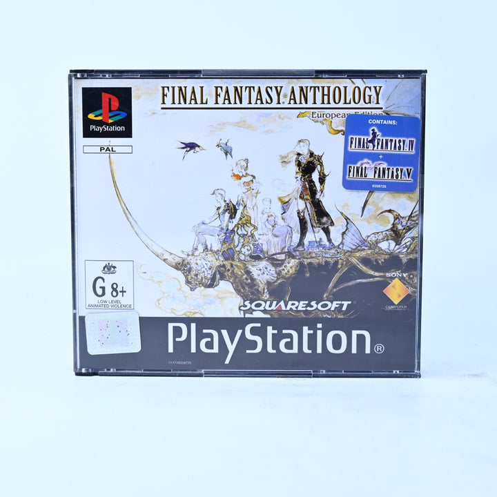 Final Fantasy Anthology - Sony Playstation 1/ PS1 Game + Manual - PAL MINT DISCS