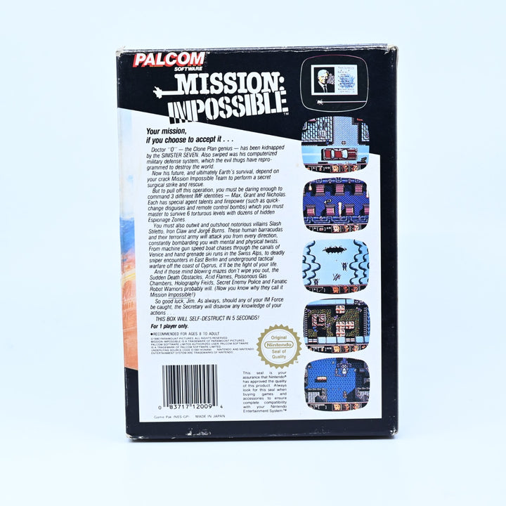 Mission: Impossible - Nintendo Entertainment System / NES Boxed Game - PAL