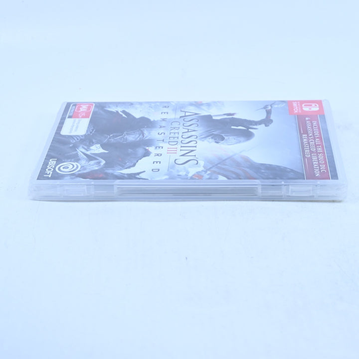SEALED! Assassin's Creed III - Nintendo Switch Game - FREE POST!