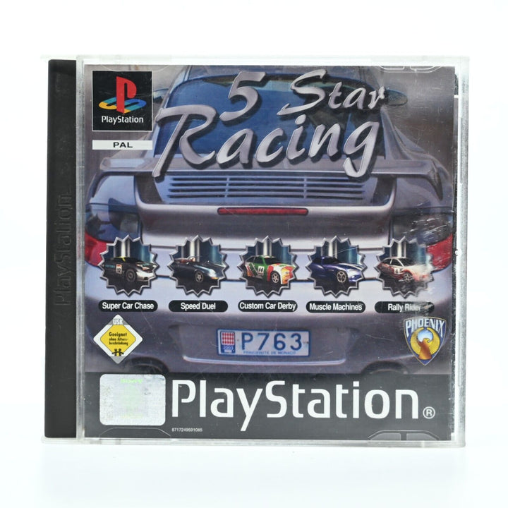 5 Star Racing - Sony Playstation 1 / PS1 Game - PAL - FREE POST!