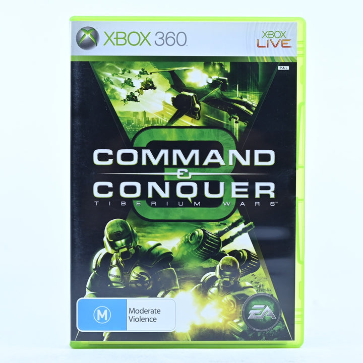 Command & Conquer 3 Tiberium Wars - Xbox 360 Game + Manual - PAL