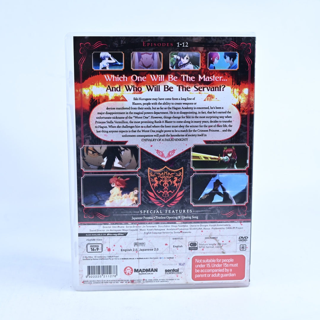 Chivalry of a Failed Knight - Region 4 - Anime DVD
