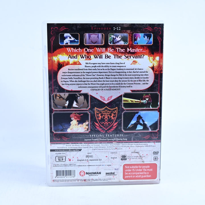 Chivalry of a Failed Knight - Region 4 - Anime DVD