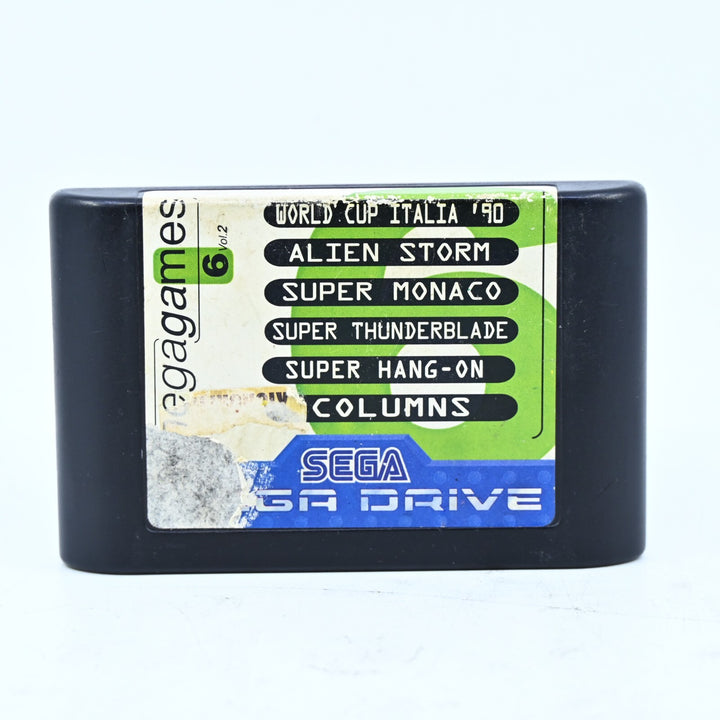 Mega Games 6 in 1: Vol. 2 - Sega Mega Drive Game - Cartridge Only - PAL