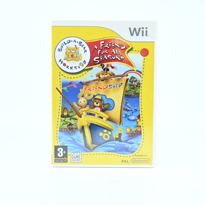 Build A Bear Workshop: A Friend Fur All Seasons - Nintendo Wii Game + Manual