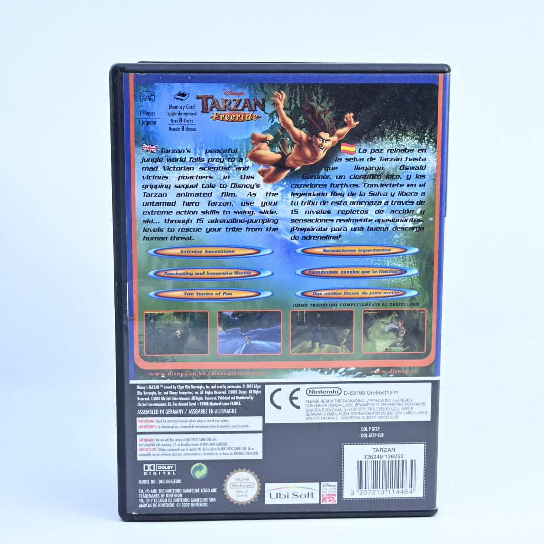 Disney's Tarzan: Freeride - Nintendo Gamecube Game + Manual - PAL - FREE POST!