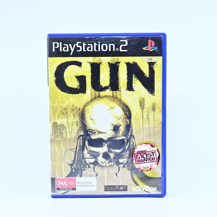 Gun - Sony Playstation 2 / PS2 Game - No Manual - PAL - MINT DISC!