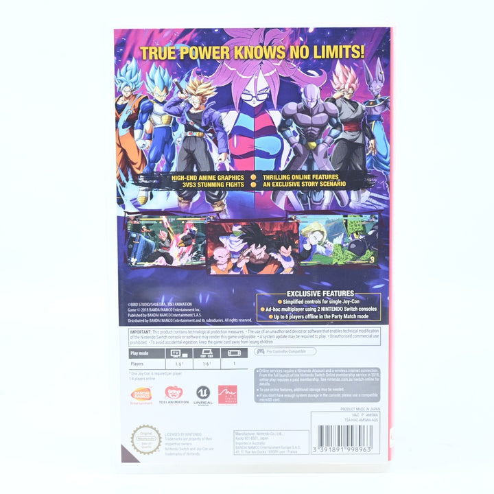 Dragon Ball FighterZ - Nintendo Switch Game - FREE POST!