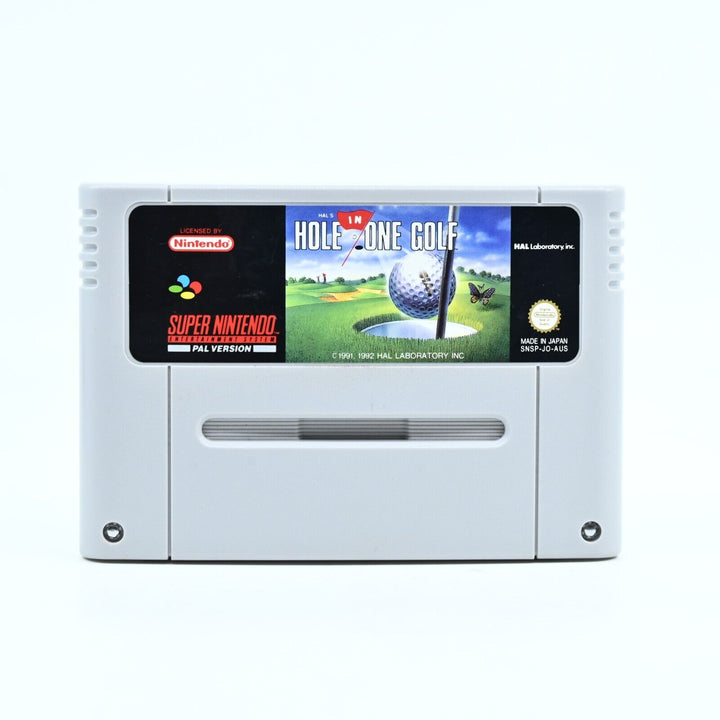 Hole In One Golf - Super Nintendo / SNES Game - PAL - FREE POST!