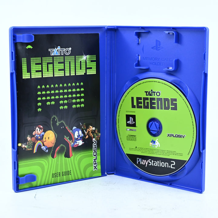 Taito Legends - Sony Playstation 2 / PS2 Game + Manual - PAL - MINT DISC!
