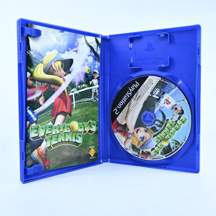 Everybody's Tennis - Sony Playstation 2 / PS2 Game + Manual - PAL - MINT DISC!