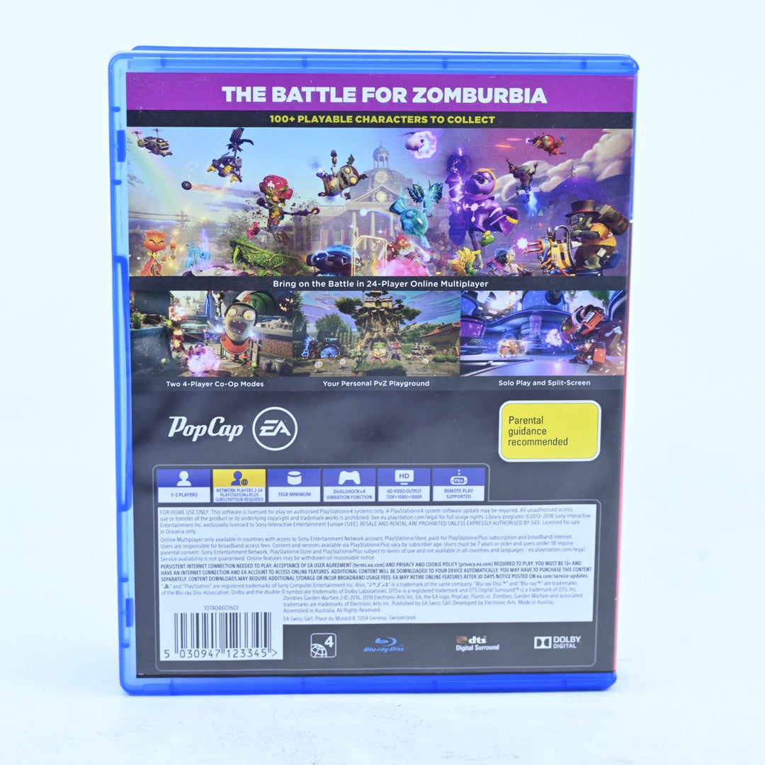Plants vs. Zombies: Garden Warfare GW2 - Sony Playstation 4 / PS4 Game