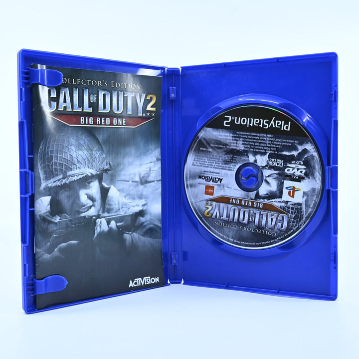 Call of Duty 2: Big Red One Collector's Edition - PS2 Game + Manual - PAL