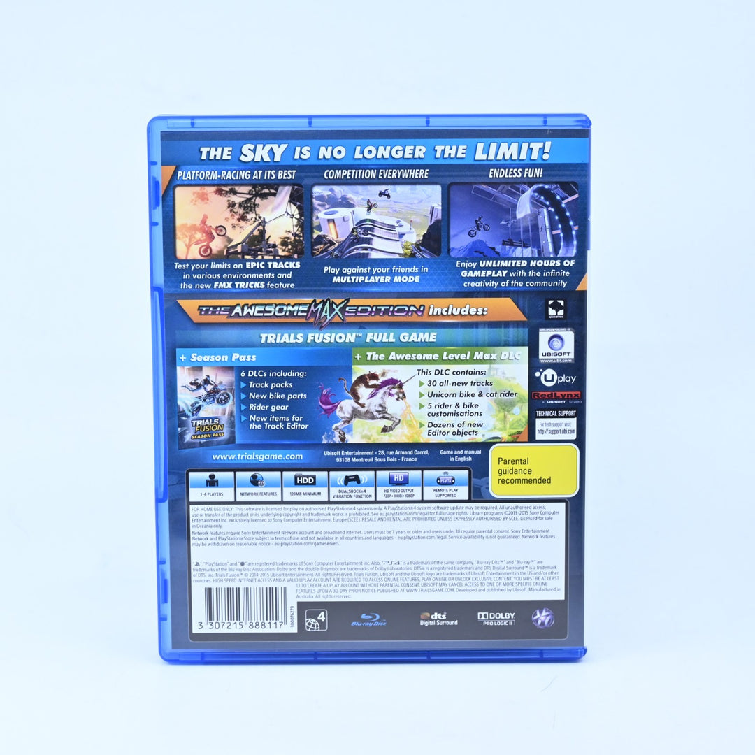 Trials Fusion: The Awesome Max Edition - Sony Playstation 4 / PS4 Game