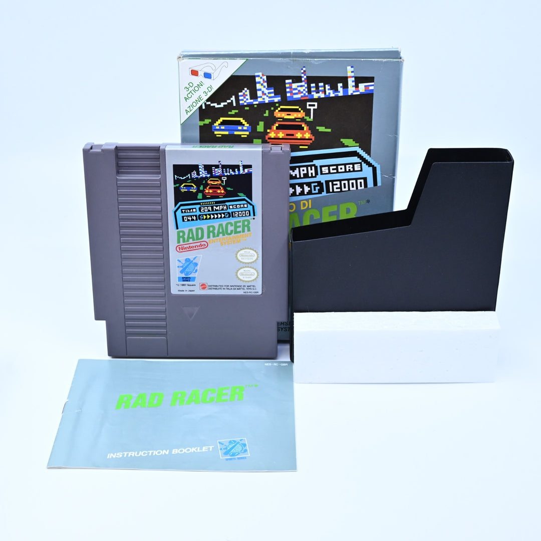 Rad Racer - Nintendo Entertainment System / NES Boxed Game - PAL - FREE POST!