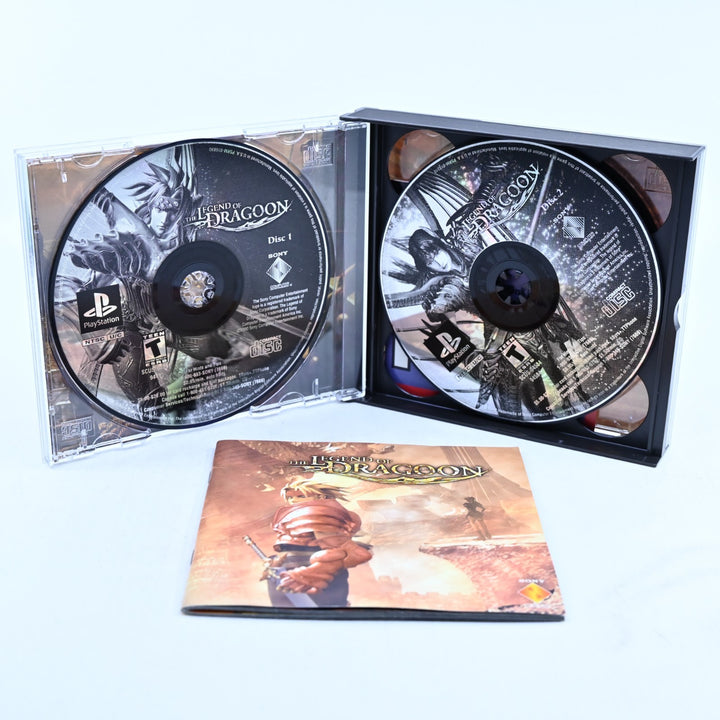 The Legend of Dragoon - Sony Playstation 1 / PS1 Game + Manual - NTSC-U/C