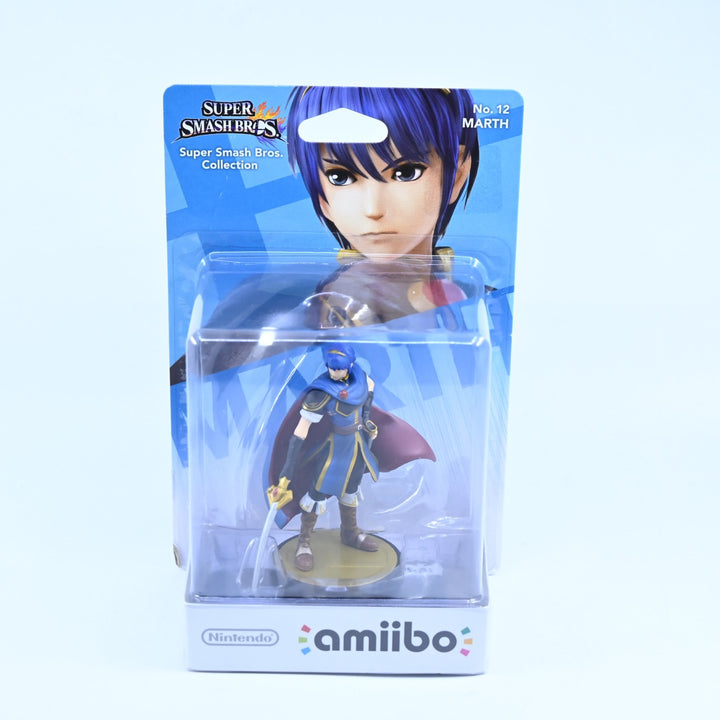 SEALED! Marth Amiibo No. 12 - Super Smash Bros. Collection - Toy