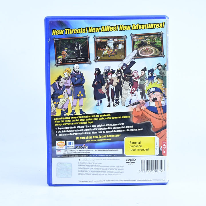 Naruto Uzumaki Chronicles 2 - Sony Playstation 2 / PS2 Game + Manual - PAL
