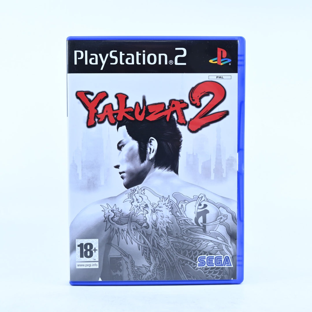 Yakuza 2 - Sony Playstation 2 / PS2 Game + Manual - PAL - MINT DISC!