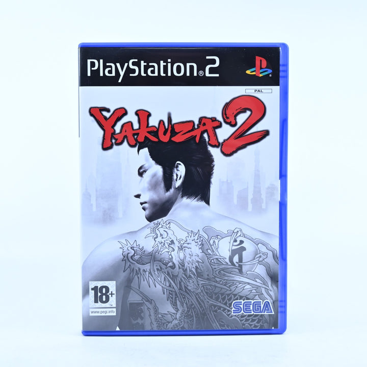 Yakuza 2 - Sony Playstation 2 / PS2 Game + Manual - PAL - MINT DISC!