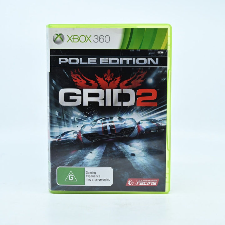 Grid 2: Pole Edition - Xbox 360 Game + Manual - PAL - MINT DISC!