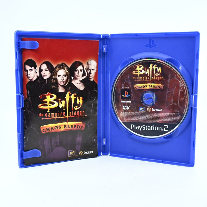 Buffy the Vampire Slayer: Chaos Bleeds - Sony Playstation 2 / PS2 Game + Manual