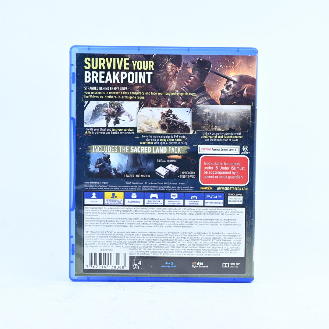Tom Clancy's Ghost Recon Breakpoint: Auroa Edition - PS4 Game - FREE POST!
