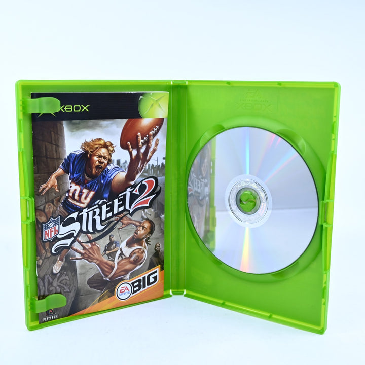 NFL Street 2 - Original Xbox Game + Manual - PAL - MINT DISC!