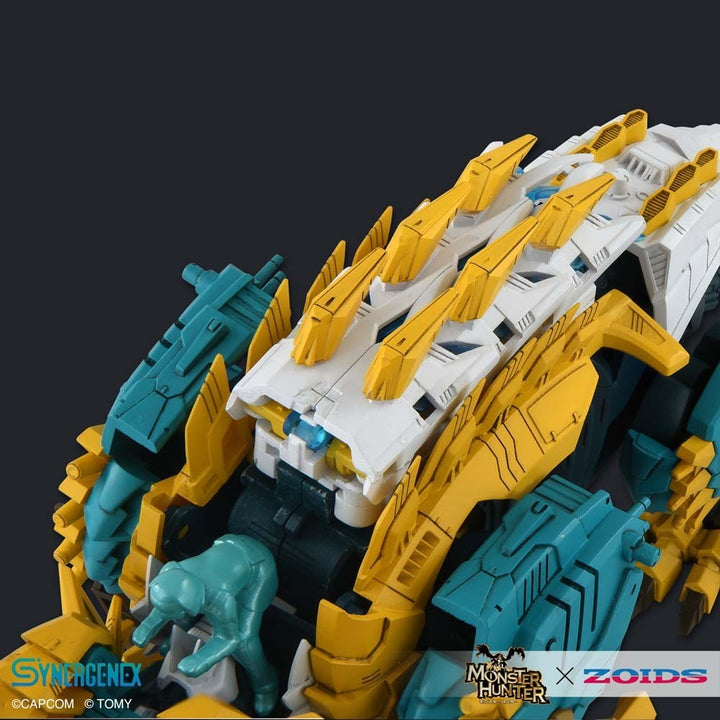 Pre-Order - SYNERGENEX ZOIDS-X-MONSTER HUNTER WILD LIGER-x-ZINOGRE  Model Kit