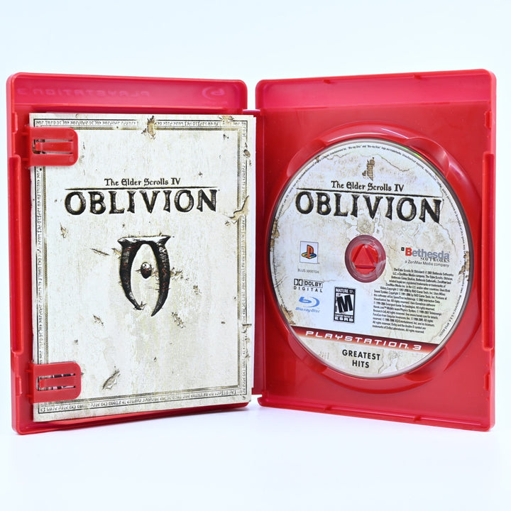 The Elder Scrolls IV: Oblivion - Sony Playstation 3 / PS3 Game + Manual + Map