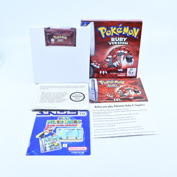 Pokemon Ruby Version - Nintendo Gameboy Advance / GBA Boxed Game - AUS PAL