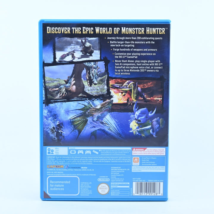 Monster Hunter 3 Ultimate - Nintendo Wii U Game - PAL - FREE POST!