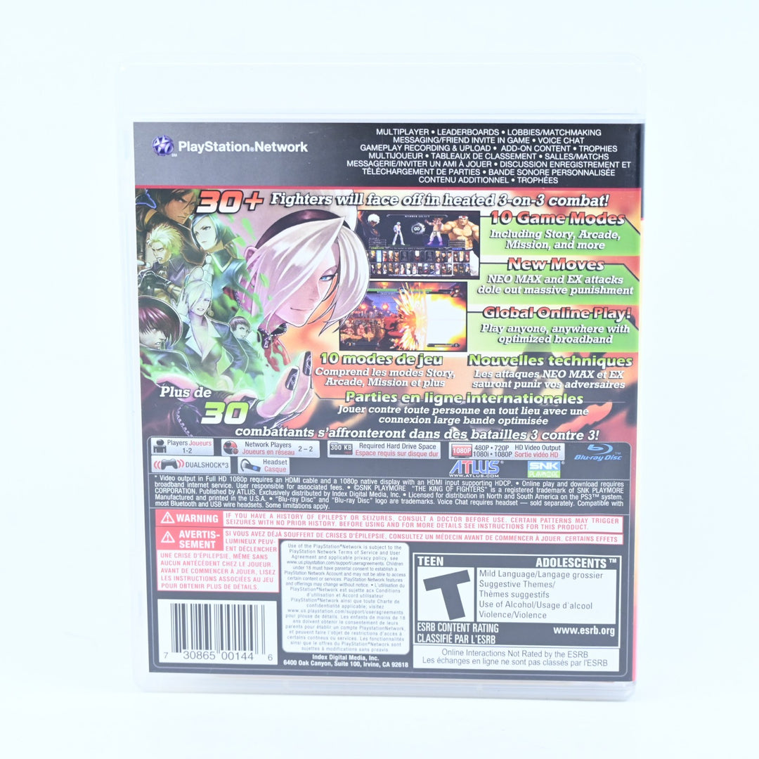 The King of Fighters XIII - Sony Playstation 3 / PS3 Game + Manual - FREE POST!