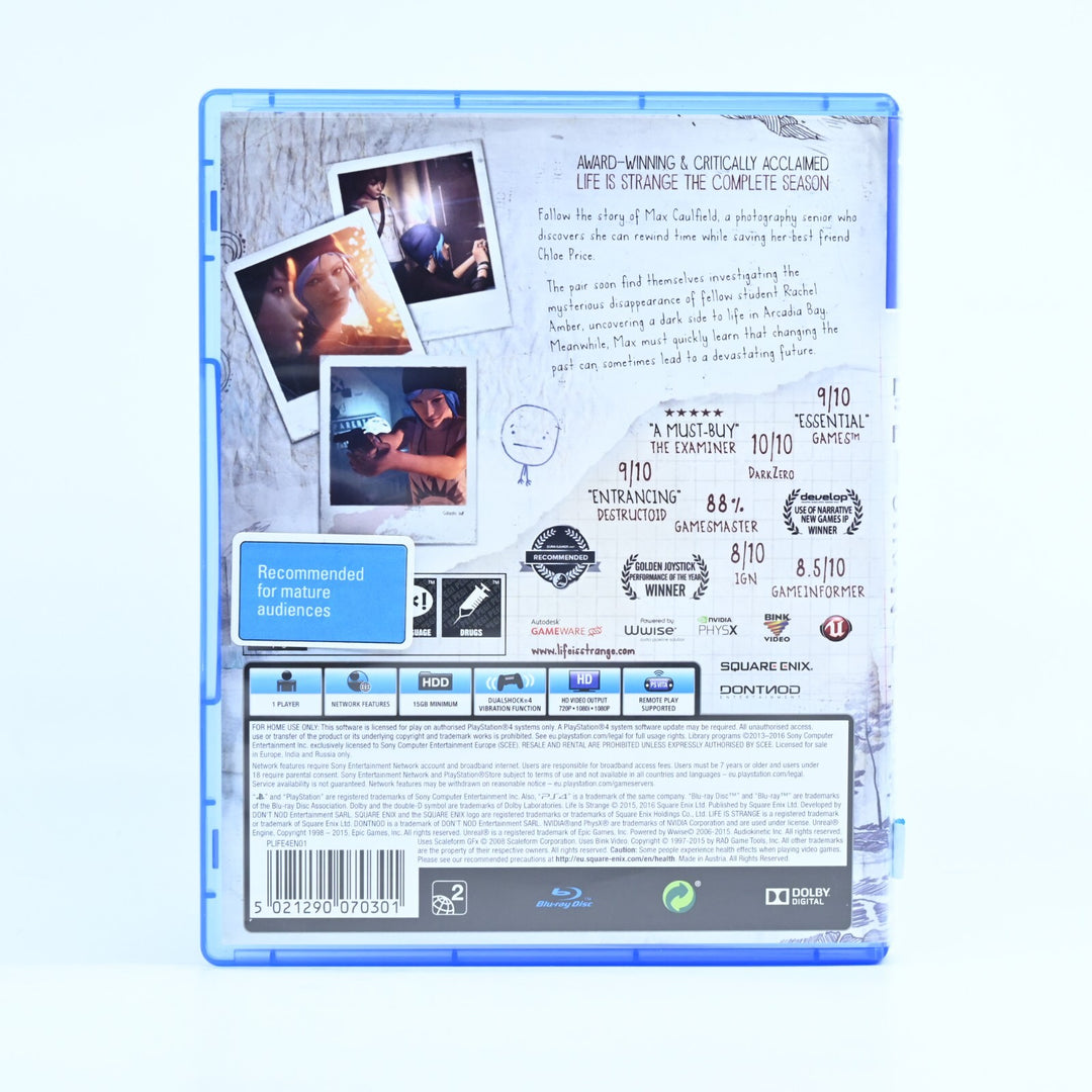 Life is Strange - Sony Playstation 4 / PS4 Game - FREE POST!