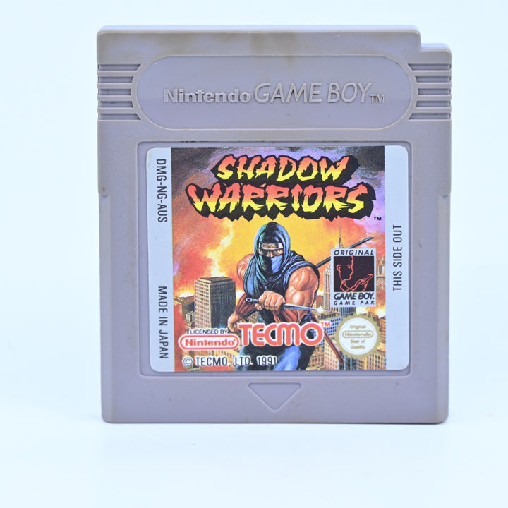 Shadow Warriors - Nintendo Gameboy Game - PAL - FREE POST!