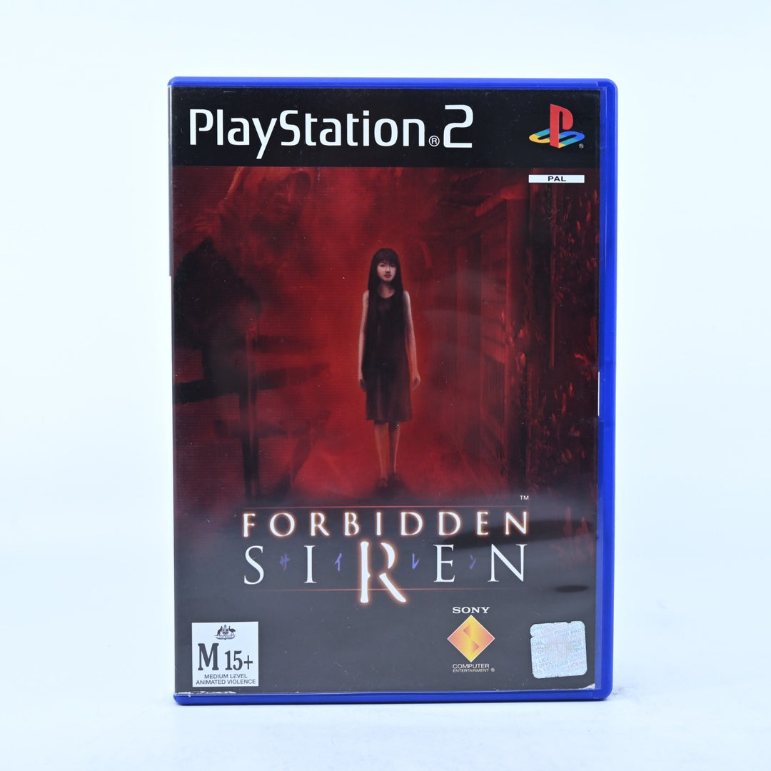 Forbidden Siren - Sony Playstation 2 / PS2 Game + Manual - PAL