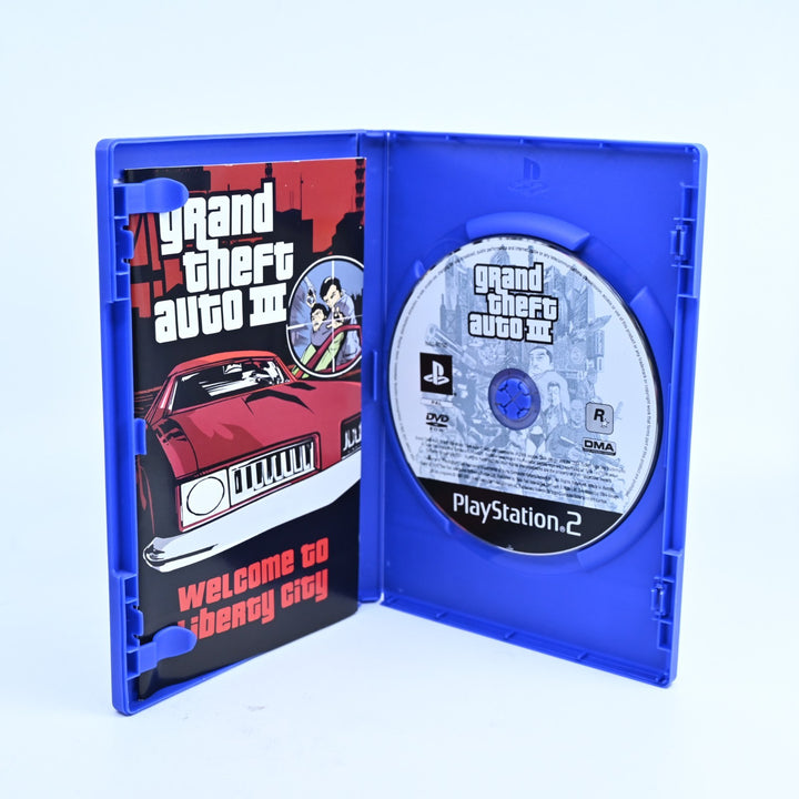 Grand Theft Auto III 3 - Sony Playstation 2 / PS2 Game + Manual - No Map - PAL