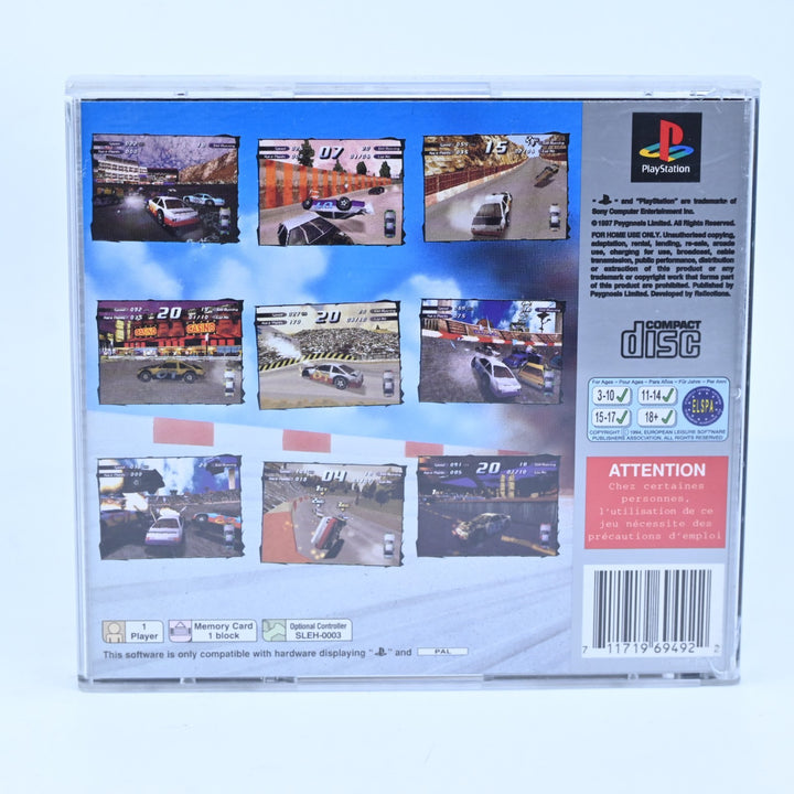 Destruction Derby 2 - Sony Playstation 1 / PS1 Game + Manual - PAL - MINT DISC!