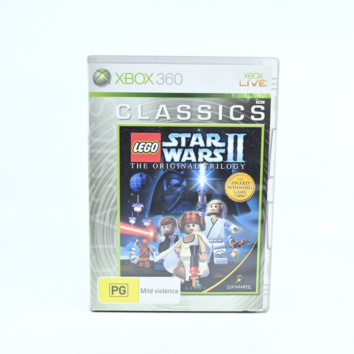 Lego Star Wars II: The Original Trilogy - Xbox 360 Game + Manual - PAL