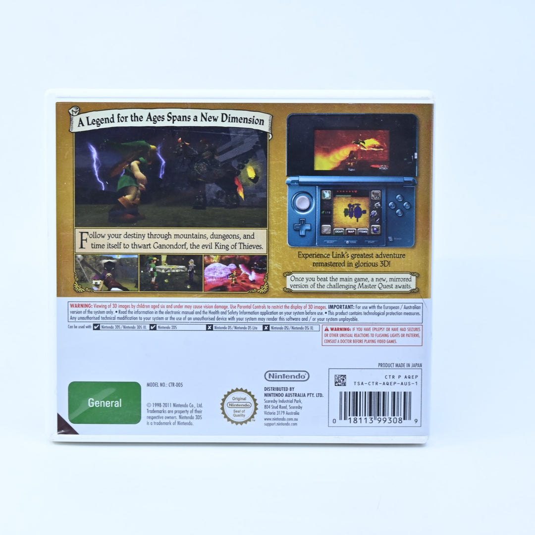The Legend of Zelda: Ocarine of Time 3D - Nintendo 3DS - PAL - FREE POST!