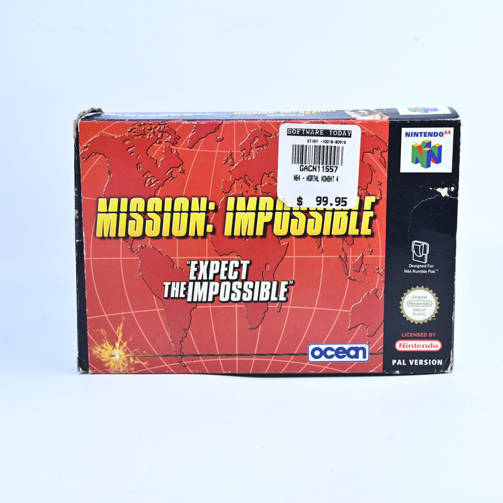 Mission: Impossible - N64 / Nintendo 64 Boxed Game - PAL - FREE POST!