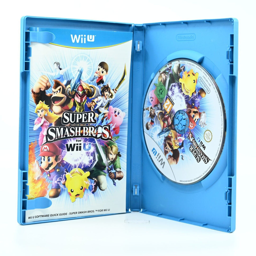 Super Smash Bros. for Wii U - Nintendo Wii U Game - PAL - MINT DISC!