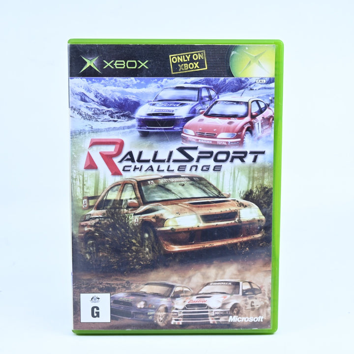 RalliSport Challenge - Original Xbox Game + Manual - PAL - MINT DISC!