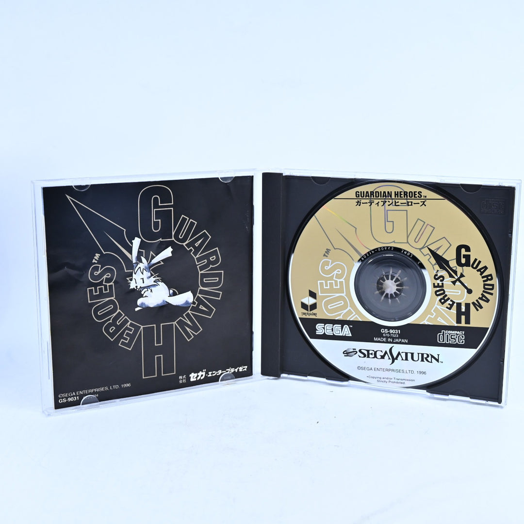 Guardian Heroes - Sega Saturn Game + Manual - NTSC-J - MINT DISC!