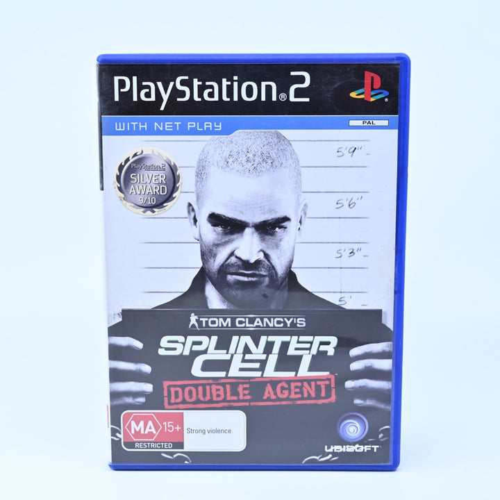 Tom Clancy’s Splinter Cell: Double Agent - PS2 Game + Manual - PAL - MINT DISC!