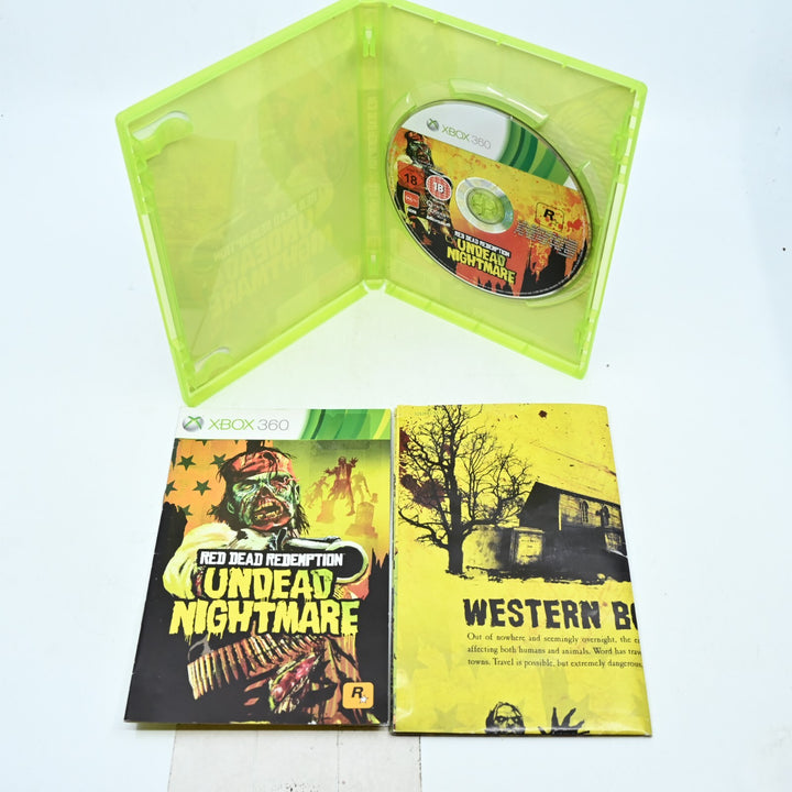 Red Dead Redemption Undead Nightmare - Xbox 360 Game + Manual - NEAR MINT DISC!