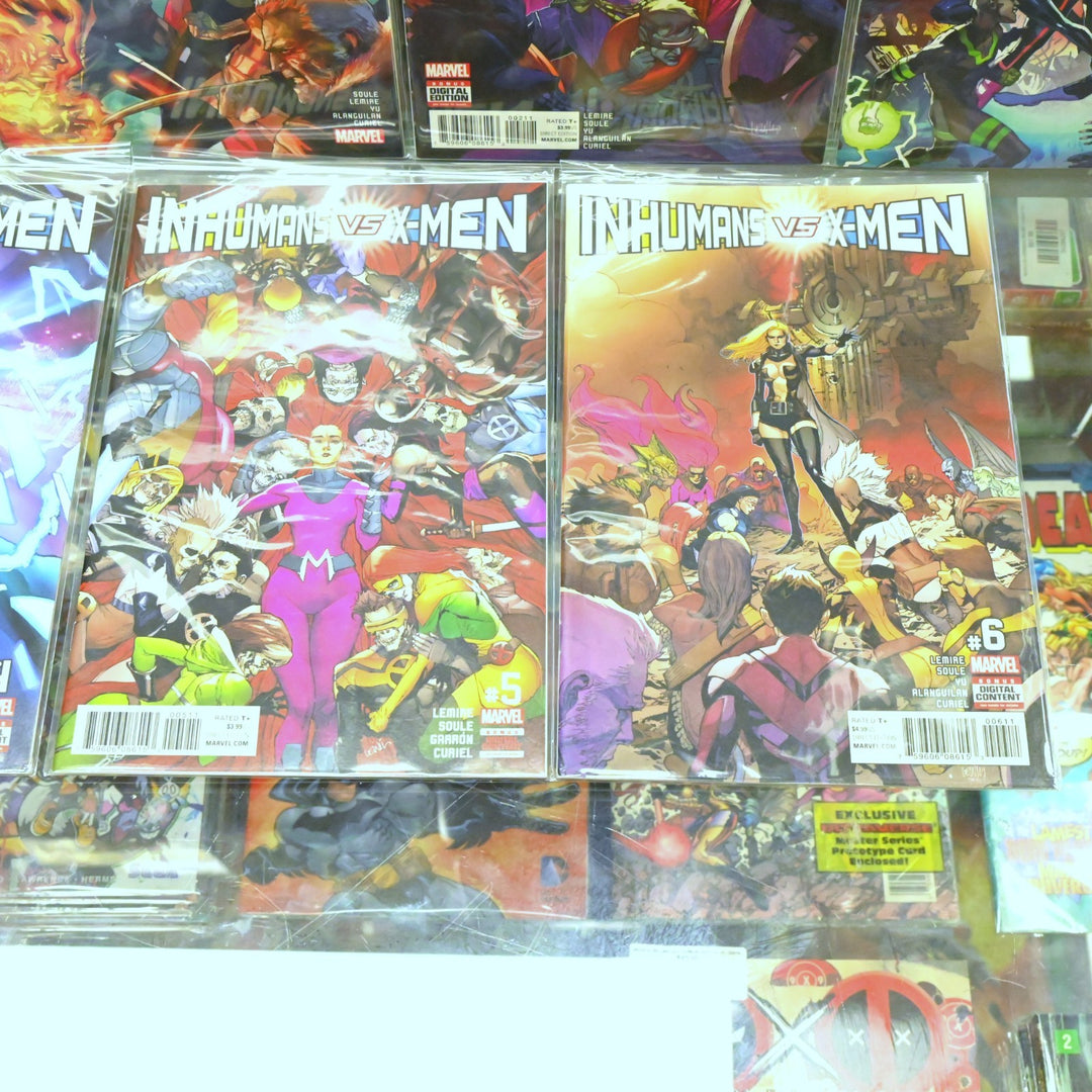 Inhumans vs. X-Men - Complete Set 0-6 - Soule / Rocafort / Brown - Marvel Comics