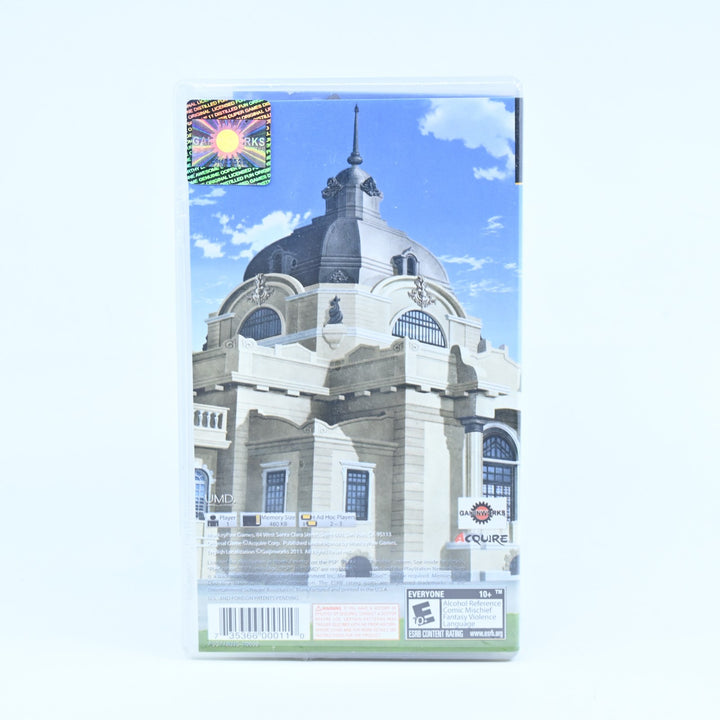 SEALED! Class of Heroes 2 - Sony PSP Game + Manual - Region Free - FREE POST!